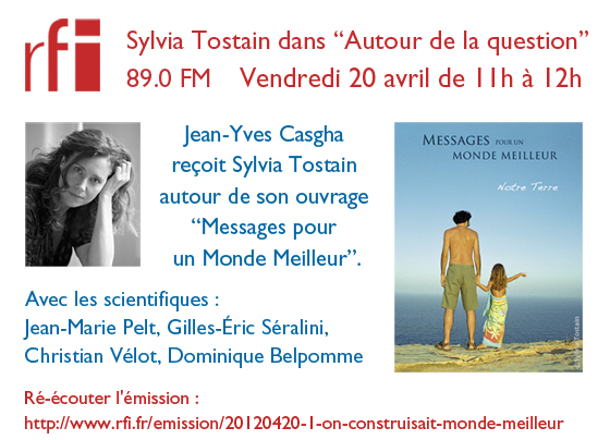 Sylvia Tostain dans "Autour de la question" RFI